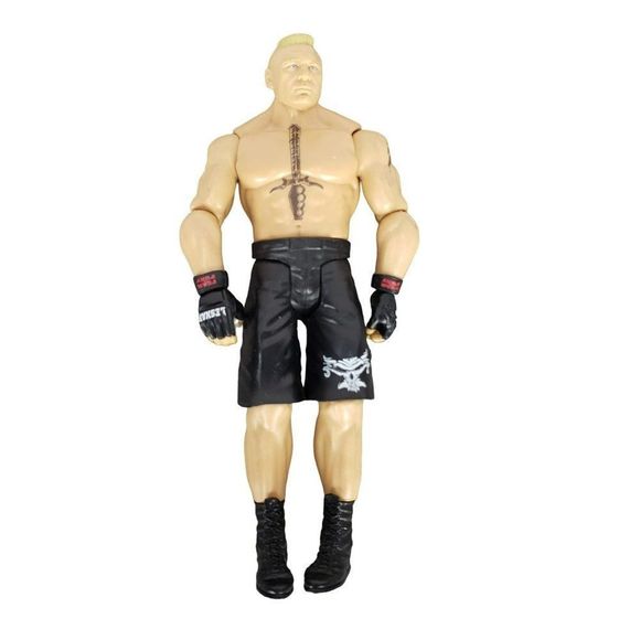 WWE Brock Lesnar Mattel 2017 Posable Action Figure - Picture 1 of 8